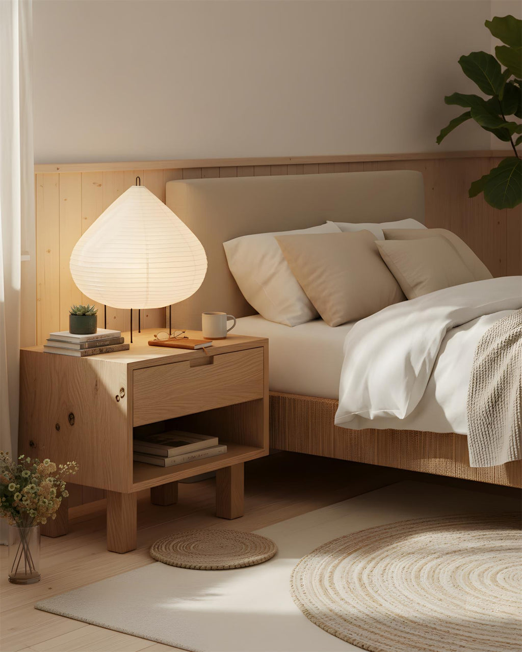 Chestnut Table Lamp