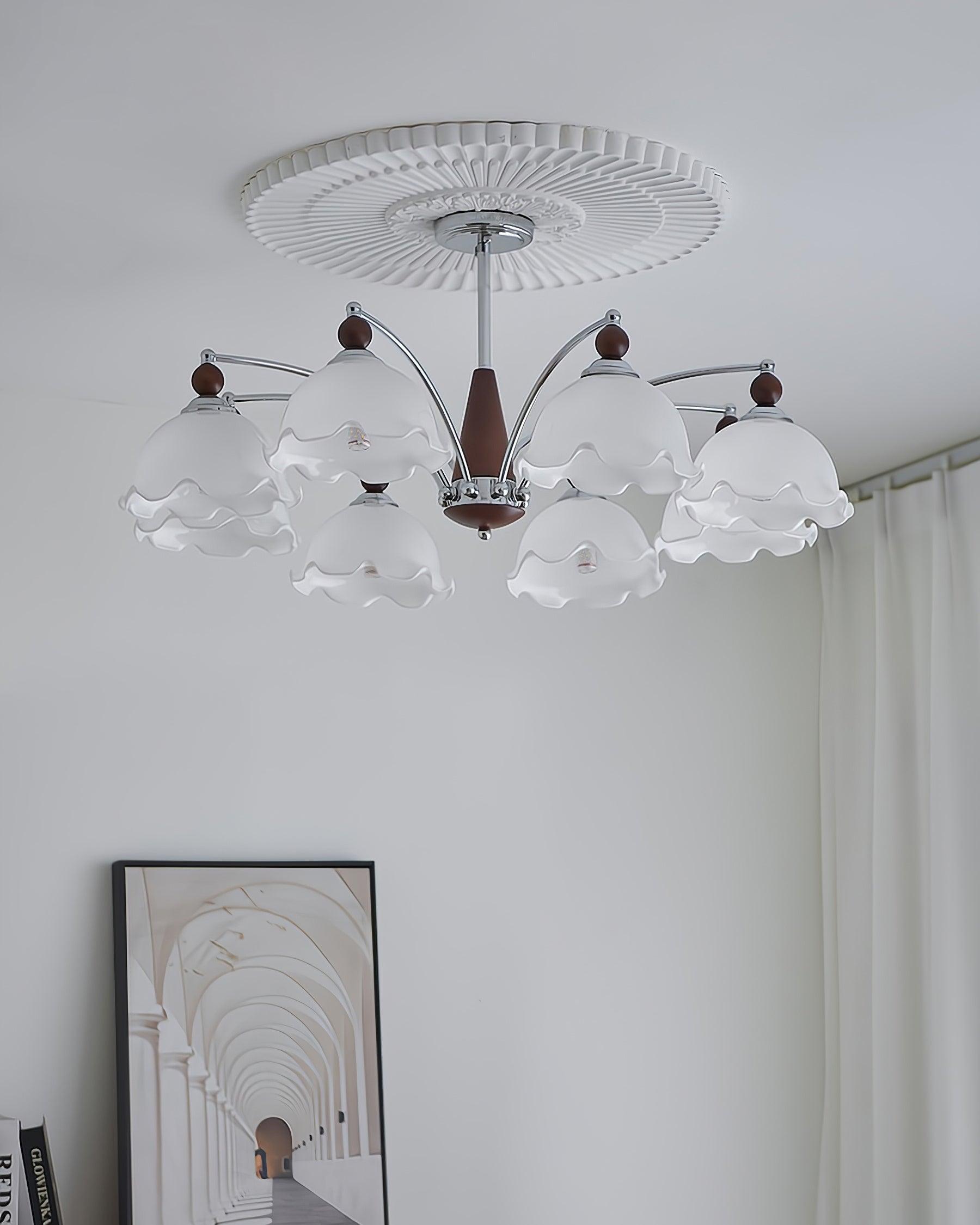 Claudia Flowers Chandelier