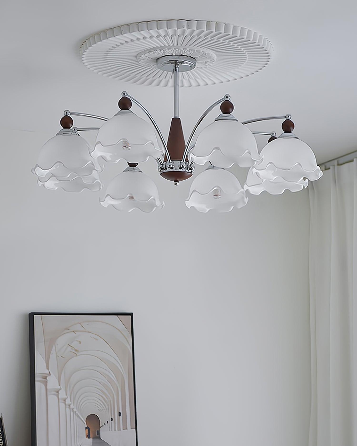 Claudia Flowers Chandelier