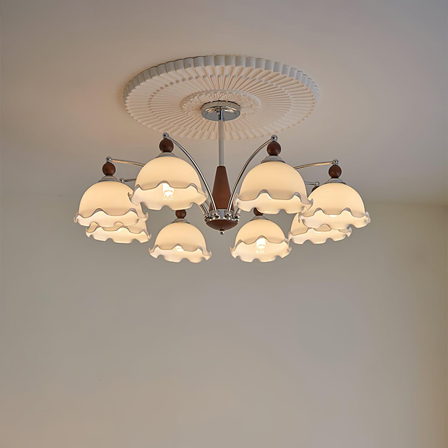 Claudia Flowers Chandelier