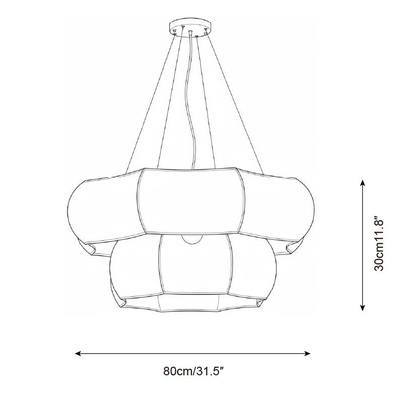 Cloud Drift Chandelier