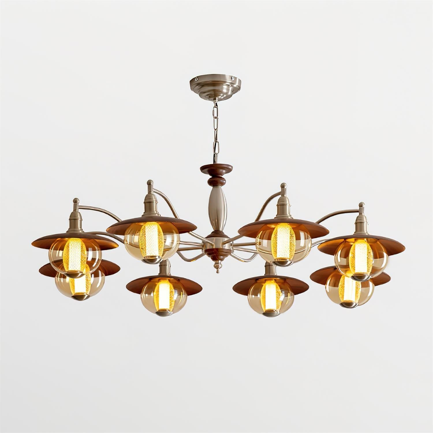Coachlight Globe Chandelier
