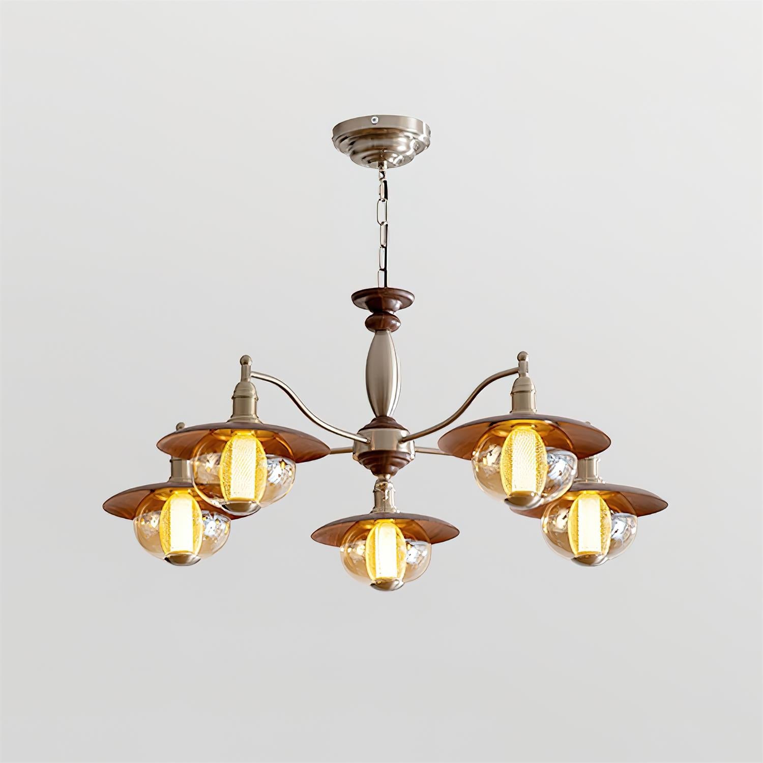 Coachlight Globe Chandelier