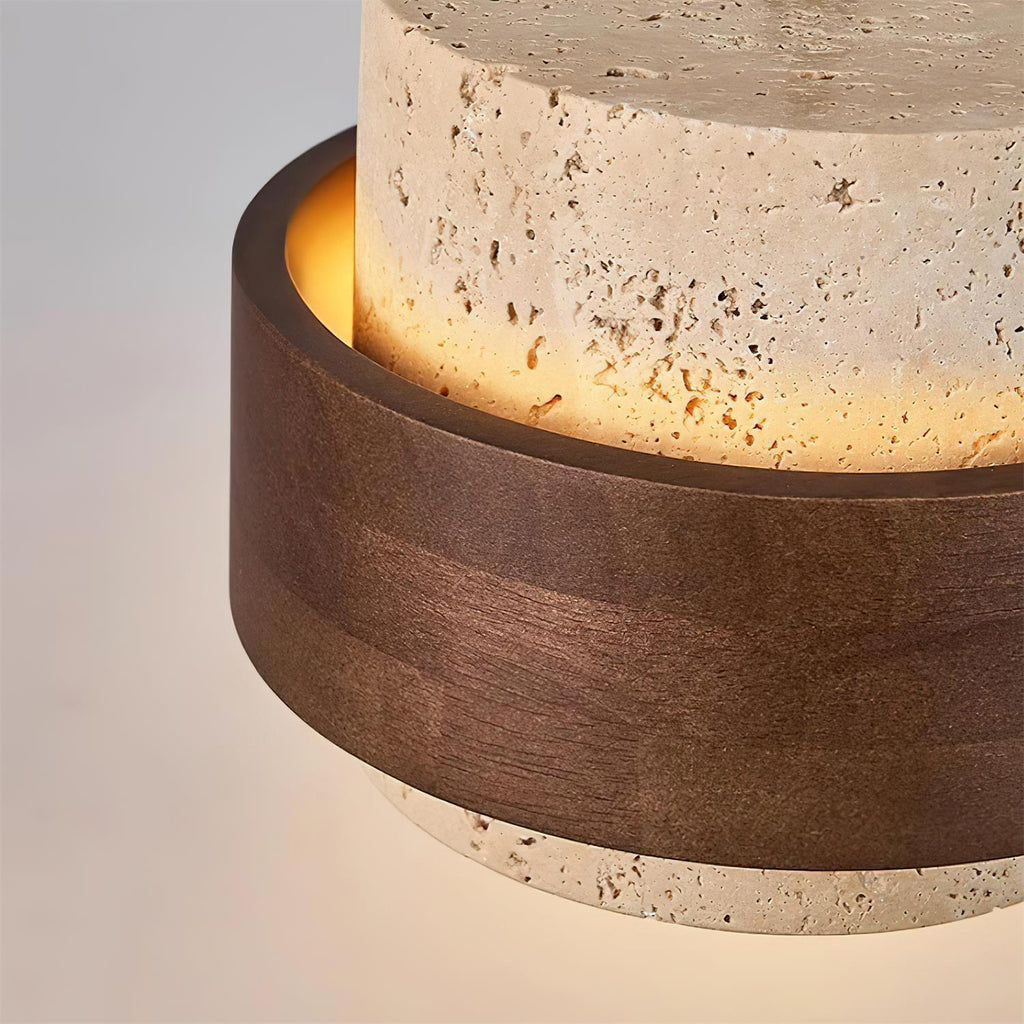 Cole Travertine Wall Lamp