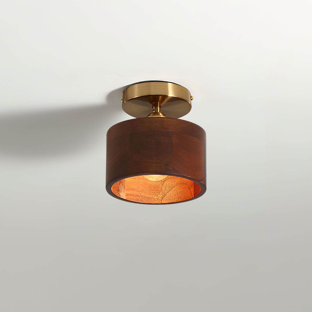 Collar Wood Ceiling Lamp