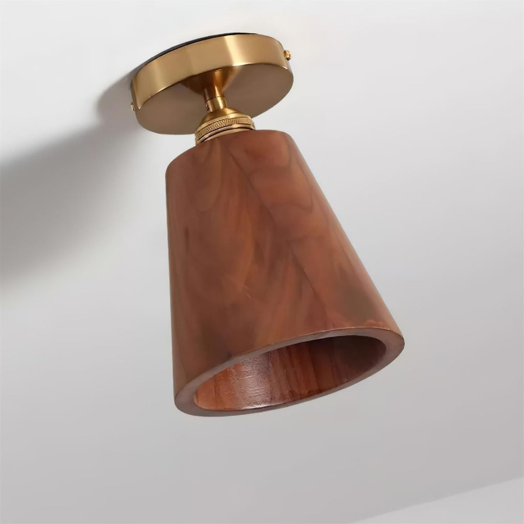 Collar Wood Ceiling Lamp