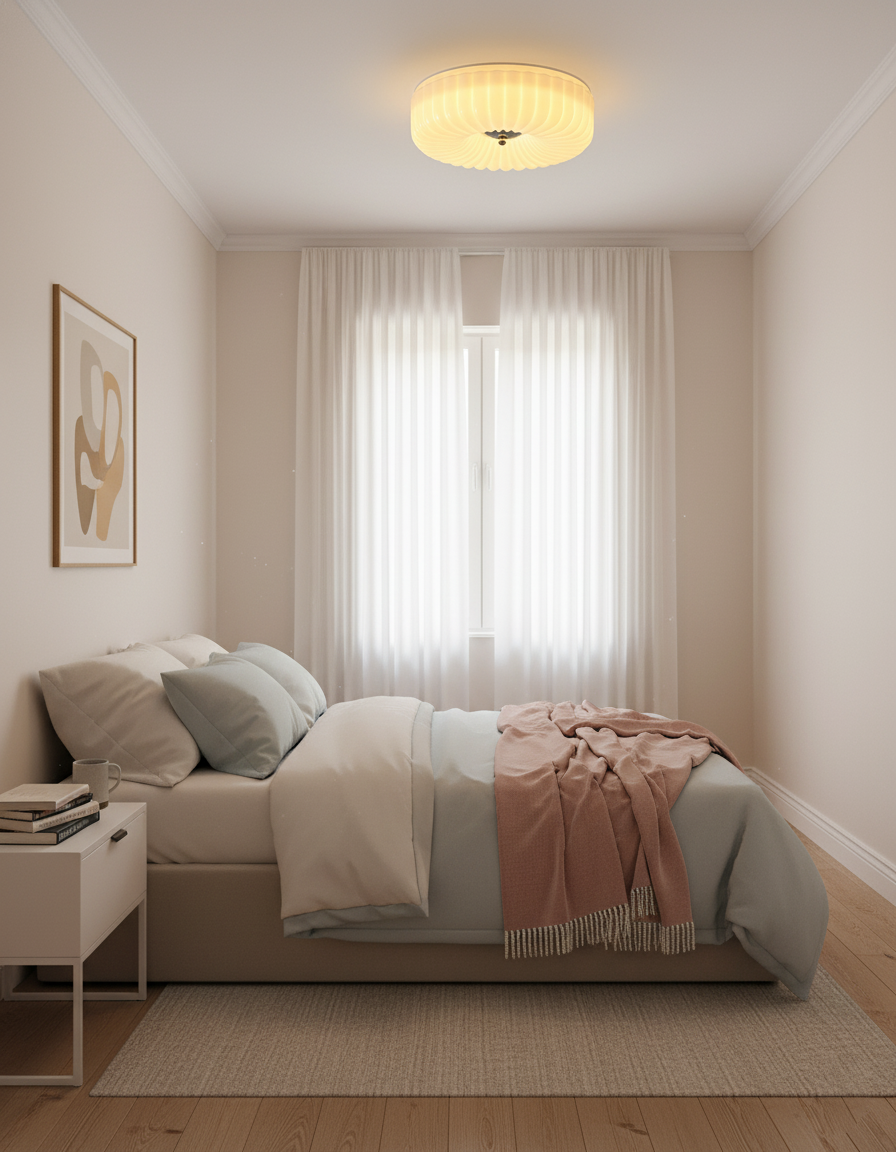 Cream Kranos Ceiling Light