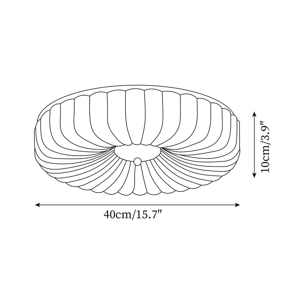 Cream Kranos Ceiling Light