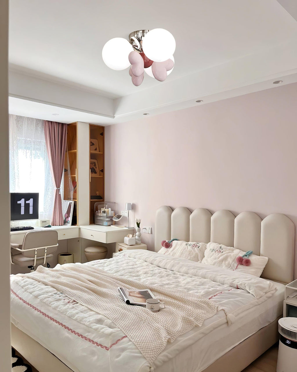 Cream Nica Ceiling Light