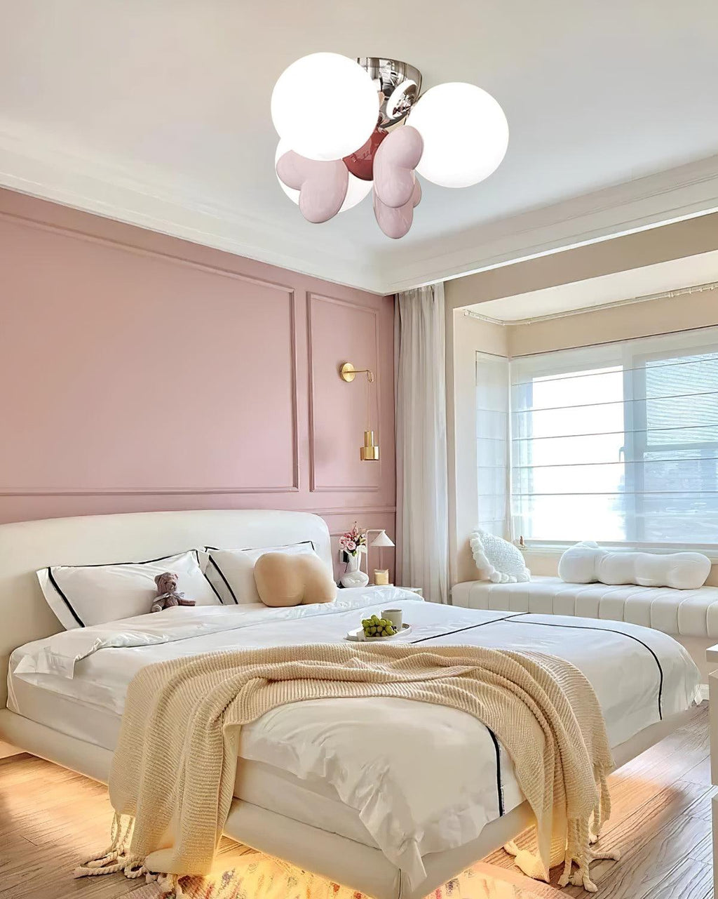 Cream Nica Ceiling Light