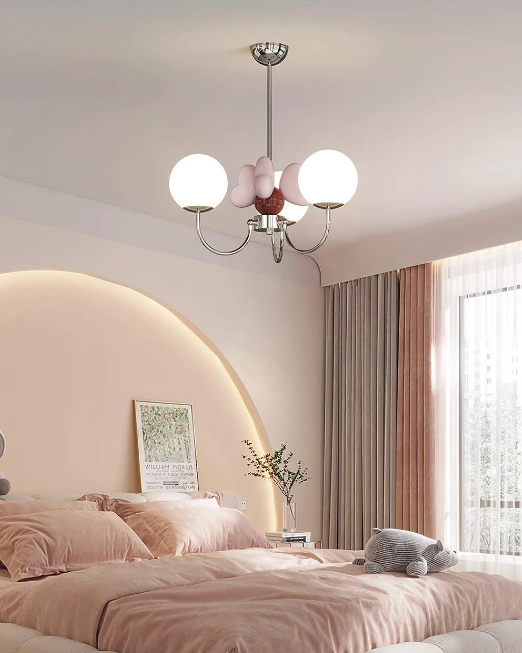 Cream Nica Chandelier