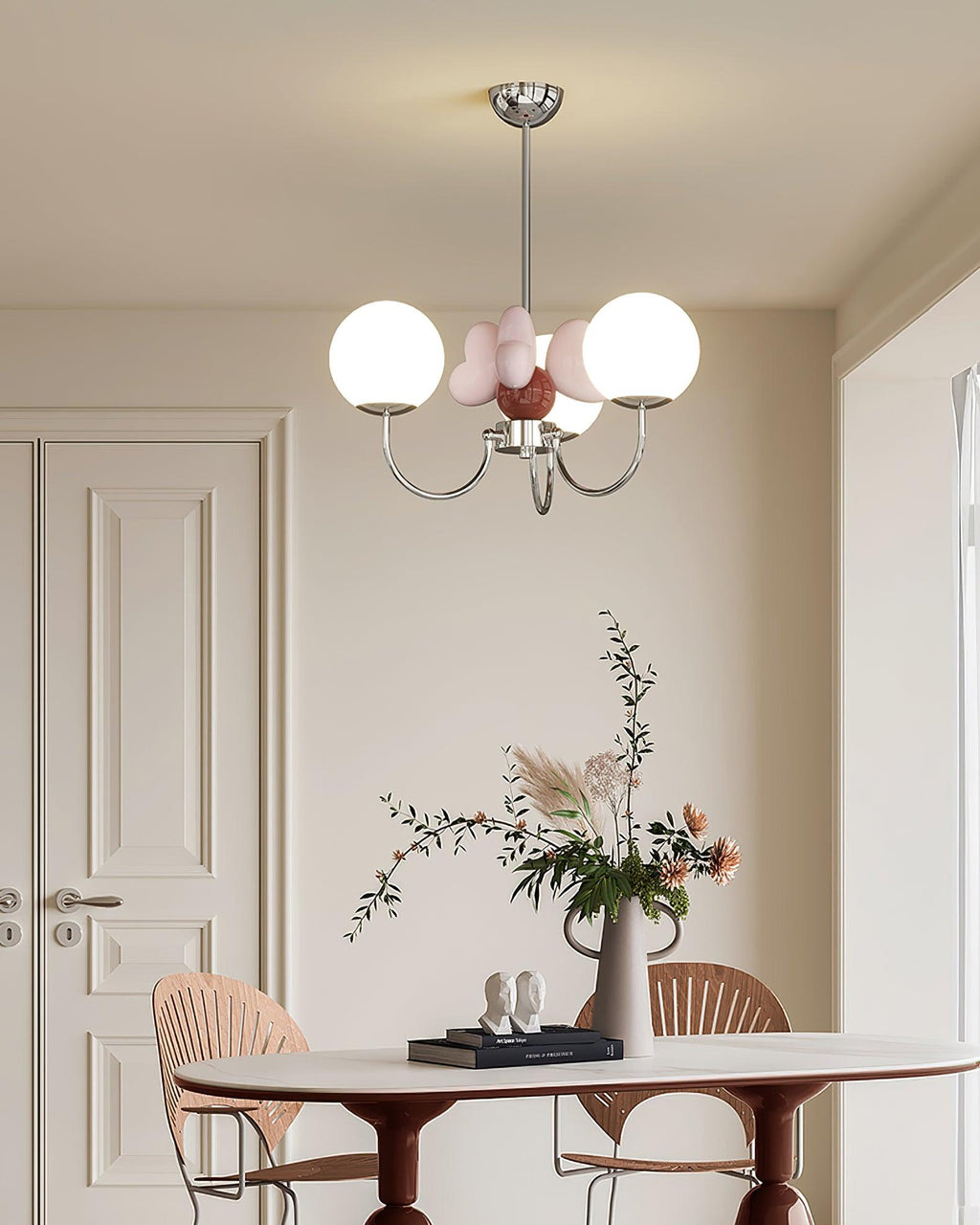 Cream Nica Chandelier