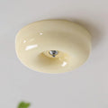 Cream Pudding Ceiling Lamp