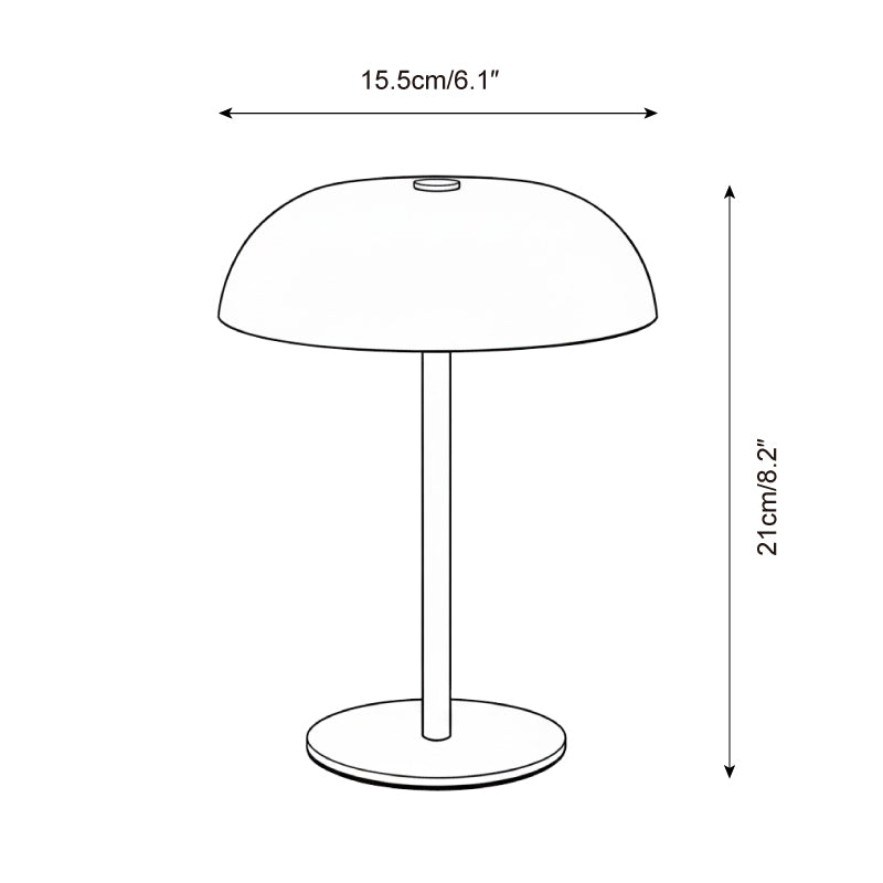 Crescent Charge Table Lamp