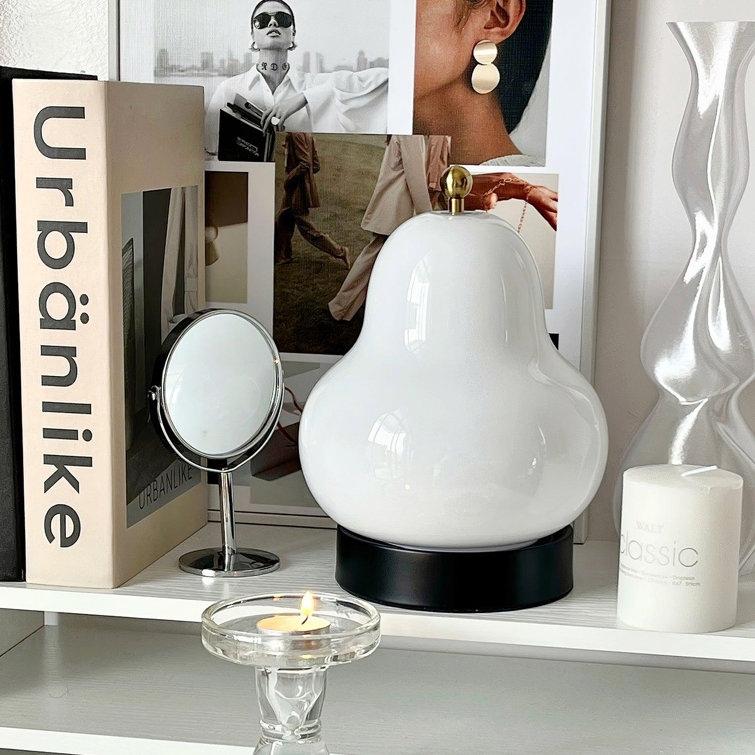 Cute Pear Table Lamp  (built-in battery)