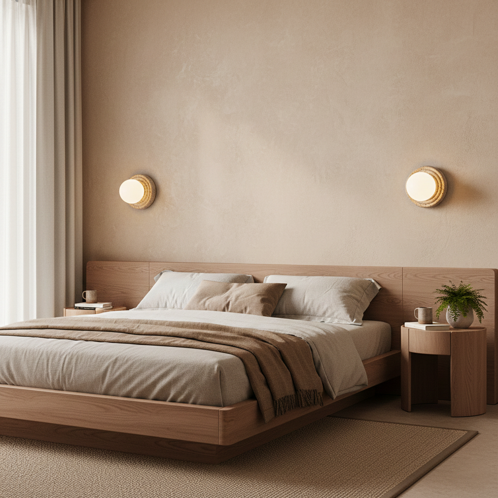 Dahlia Round Wall Lamp