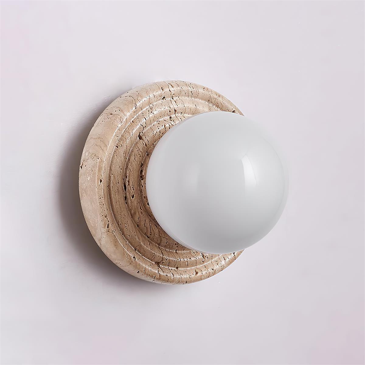 Dahlia Round Wall Lamp