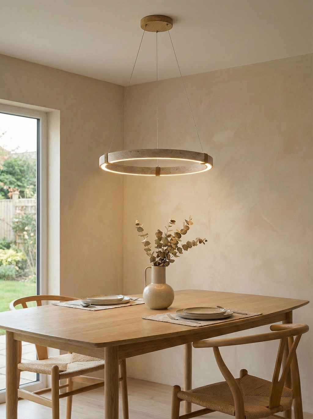Dainolite Circle Chandelier