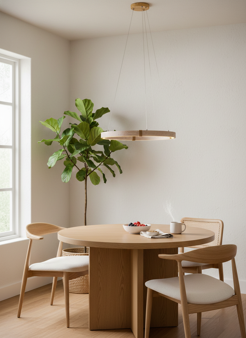 Dainolite Circle Chandelier