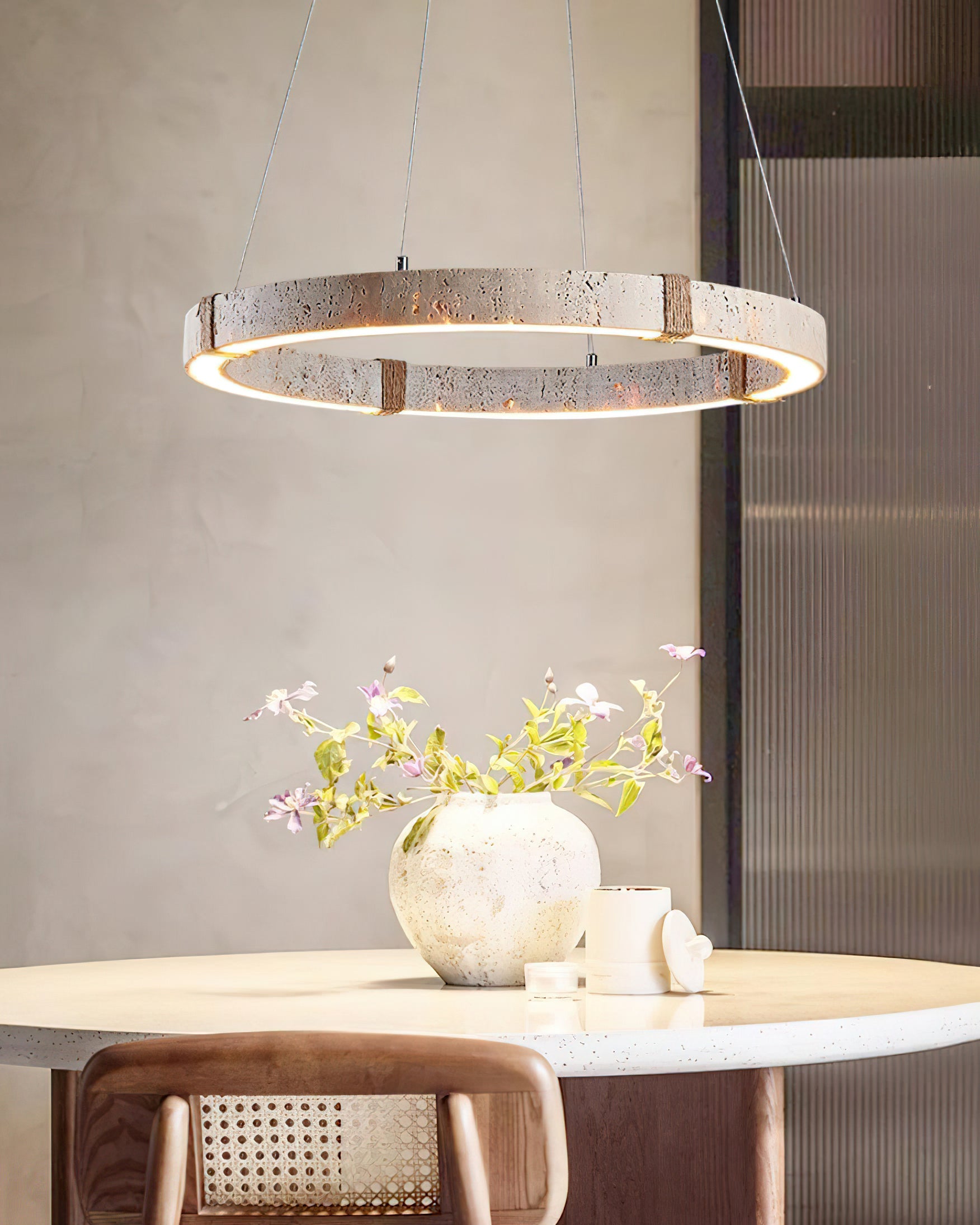 Dainolite Circle Chandelier