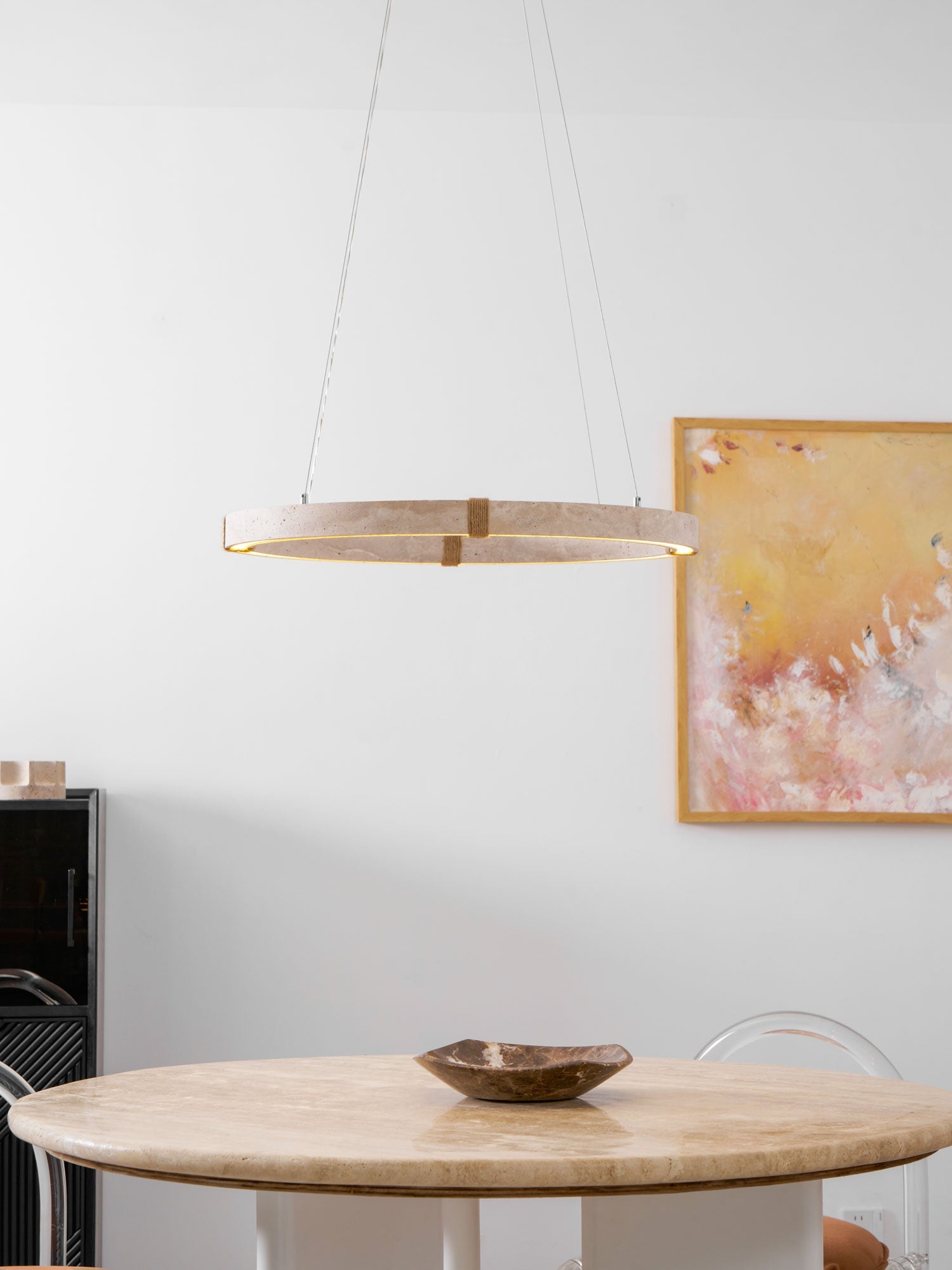 Dainolite Circle Chandelier