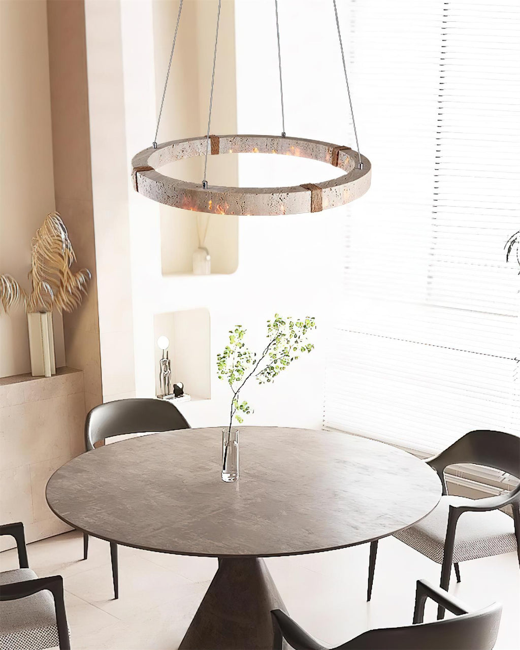 Dainolite Circle Chandelier