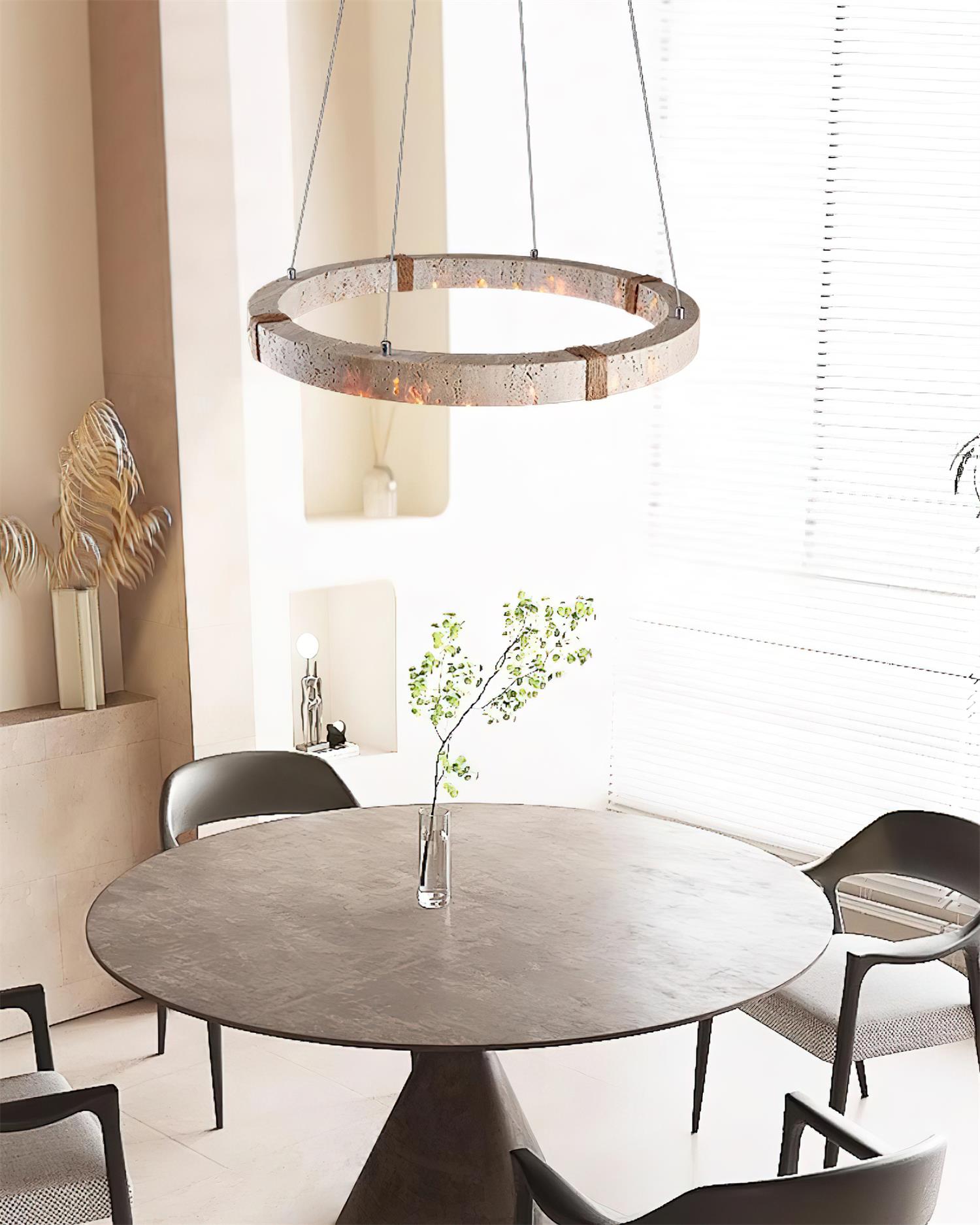 Dainolite Circle Chandelier