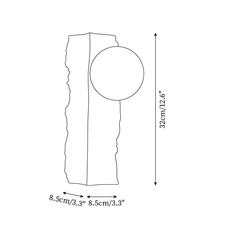 Daith Irregulate Wall Lamp