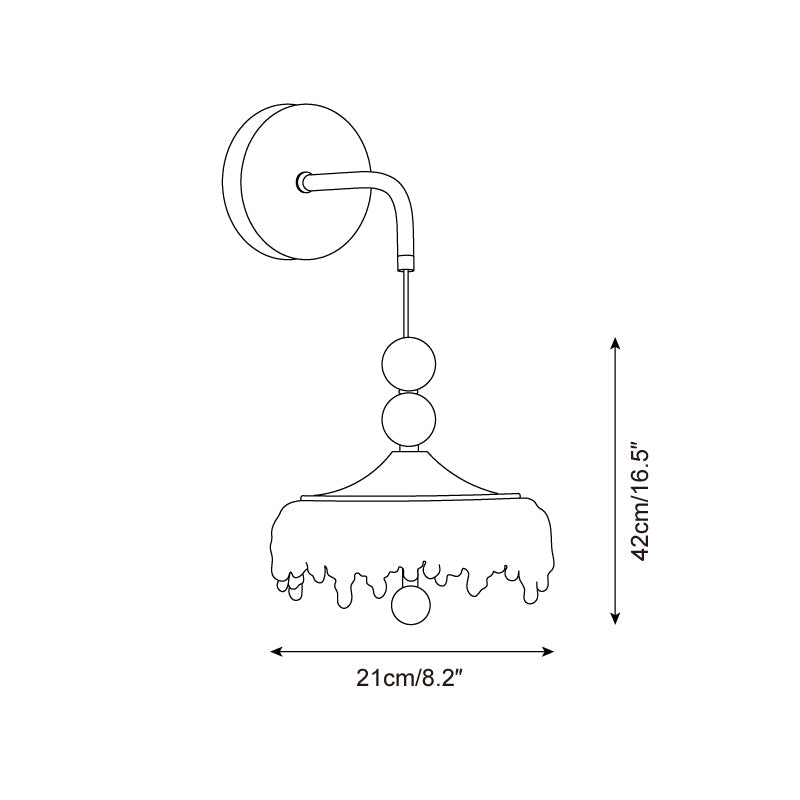 Dewdrop Halo Wall Lamp