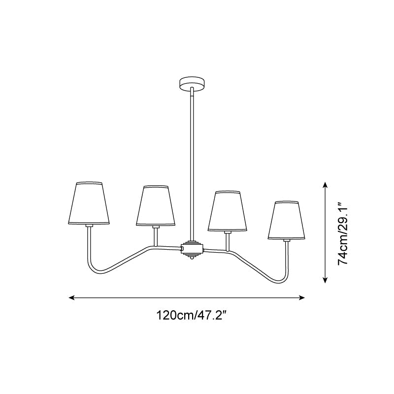 Diana Linear Chandelier