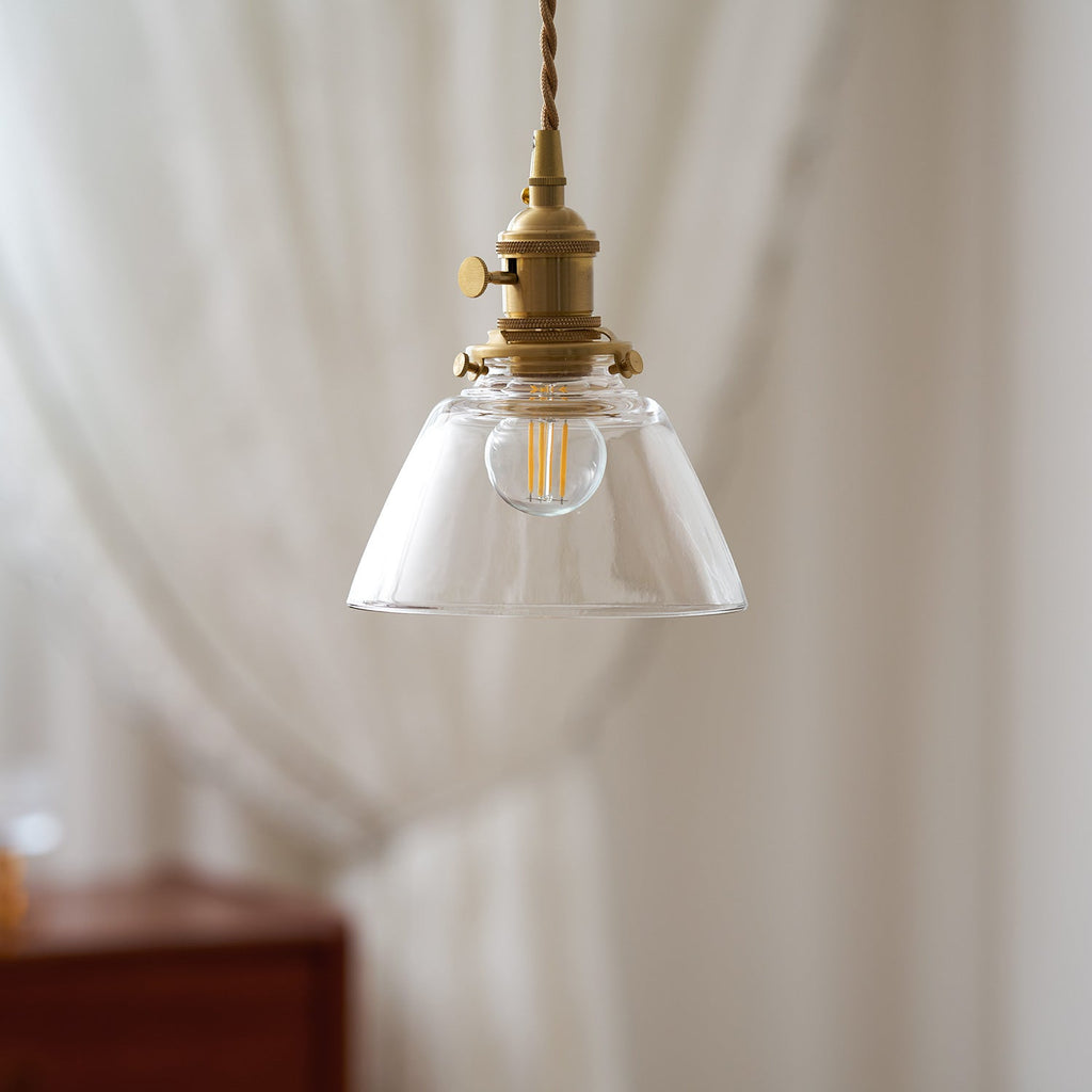 Jasmine Glass Pendant Lamp