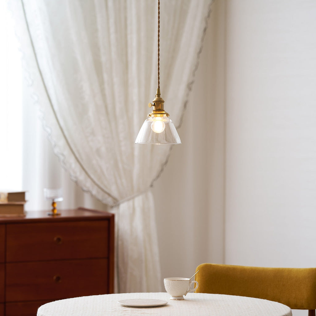 Jasmine Glass Pendant Lamp