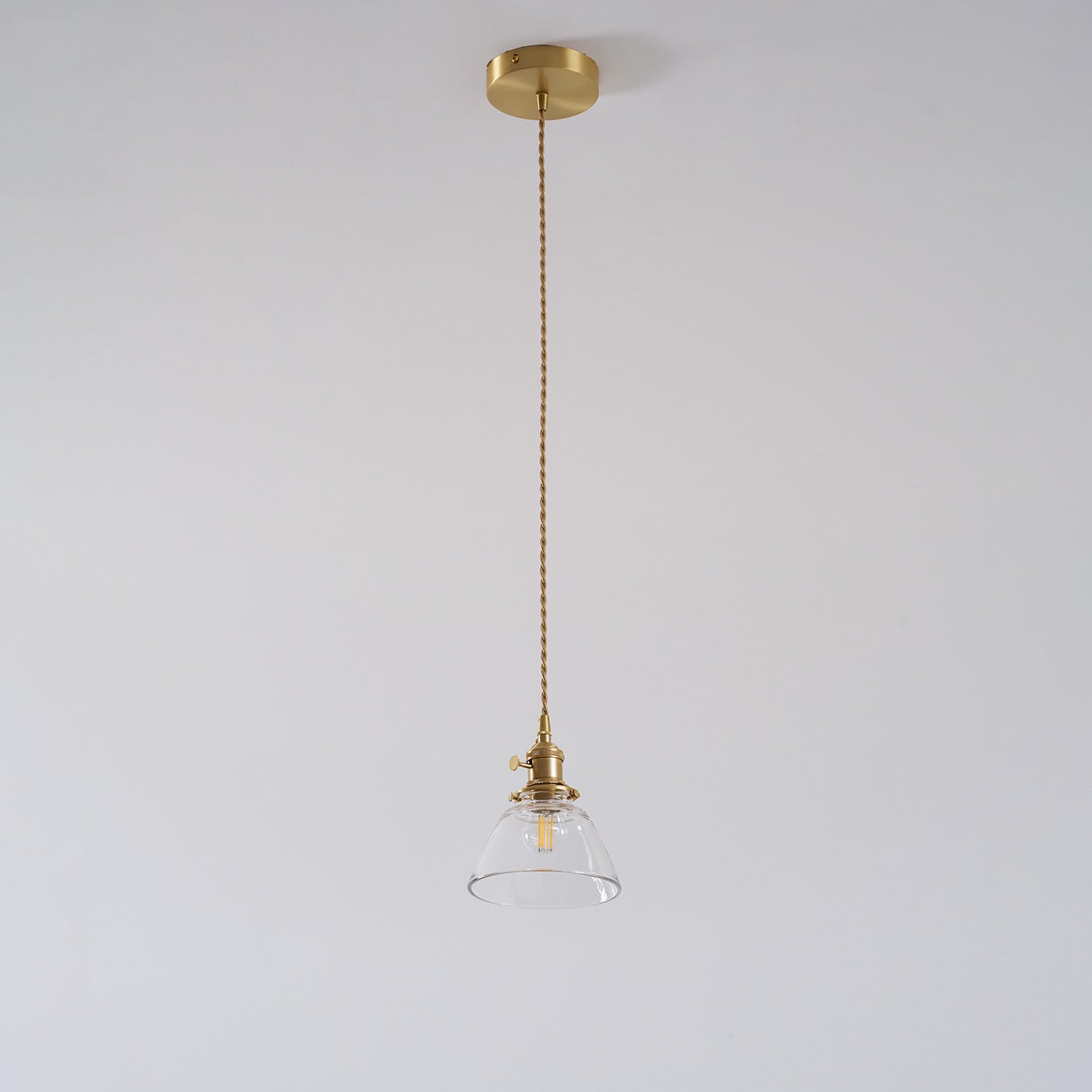 Jasmine Glass Pendant Lamp