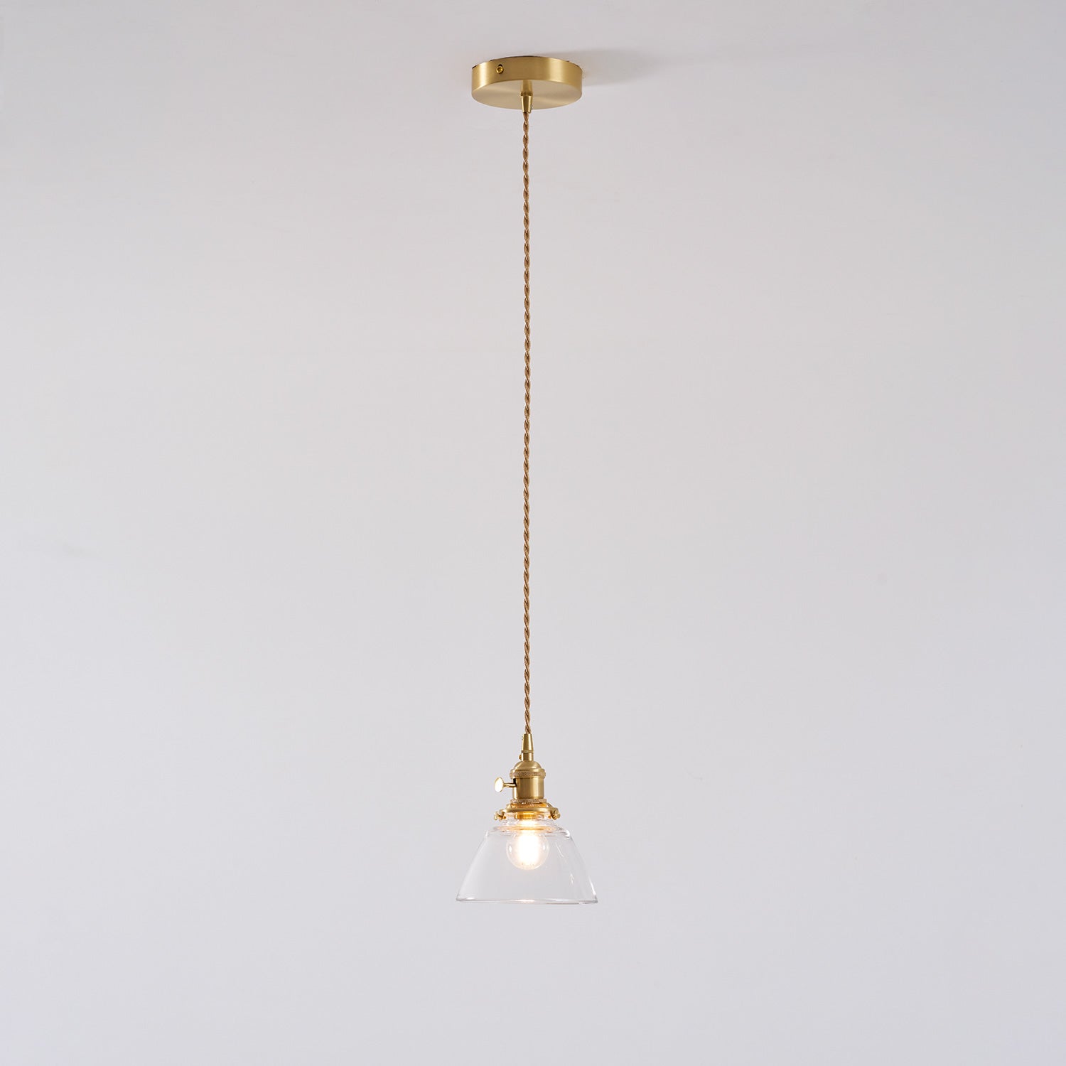 Jasmine Glass Pendant Lamp