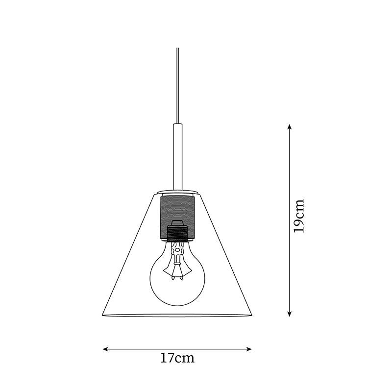 Driti Brass Pendant Lamp