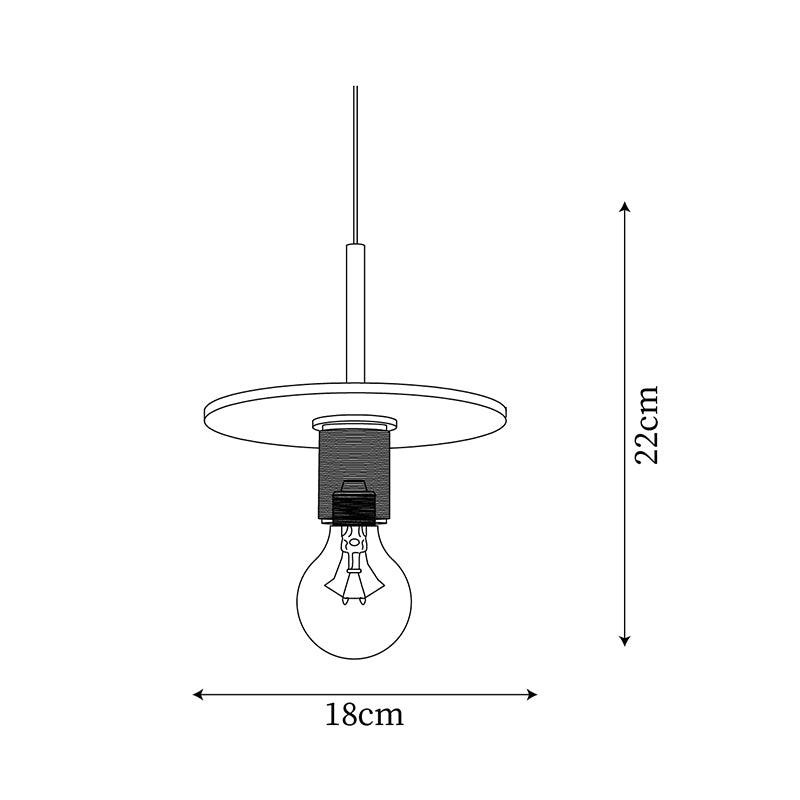 Driti Brass Pendant Lamp