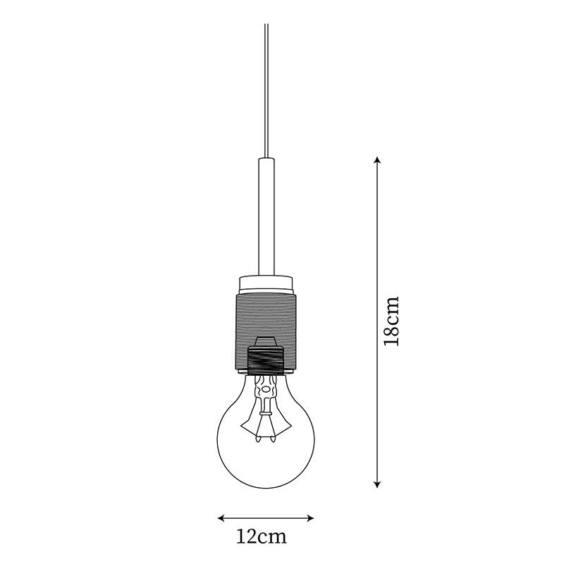 Driti Brass Pendant Lamp