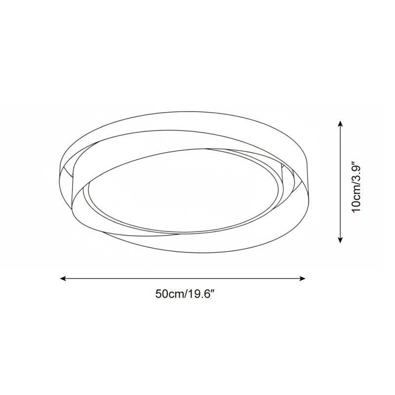 Droplet Halo Ceiling Lamp