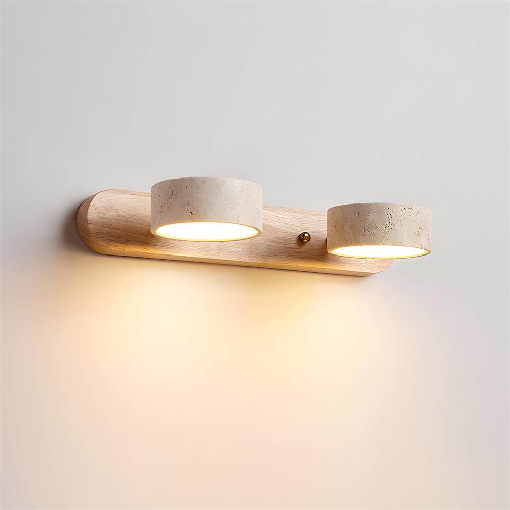 Duvale Travertine Wall Sconce