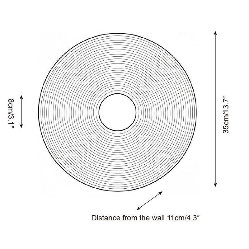 Echo Coil Wall Lamp