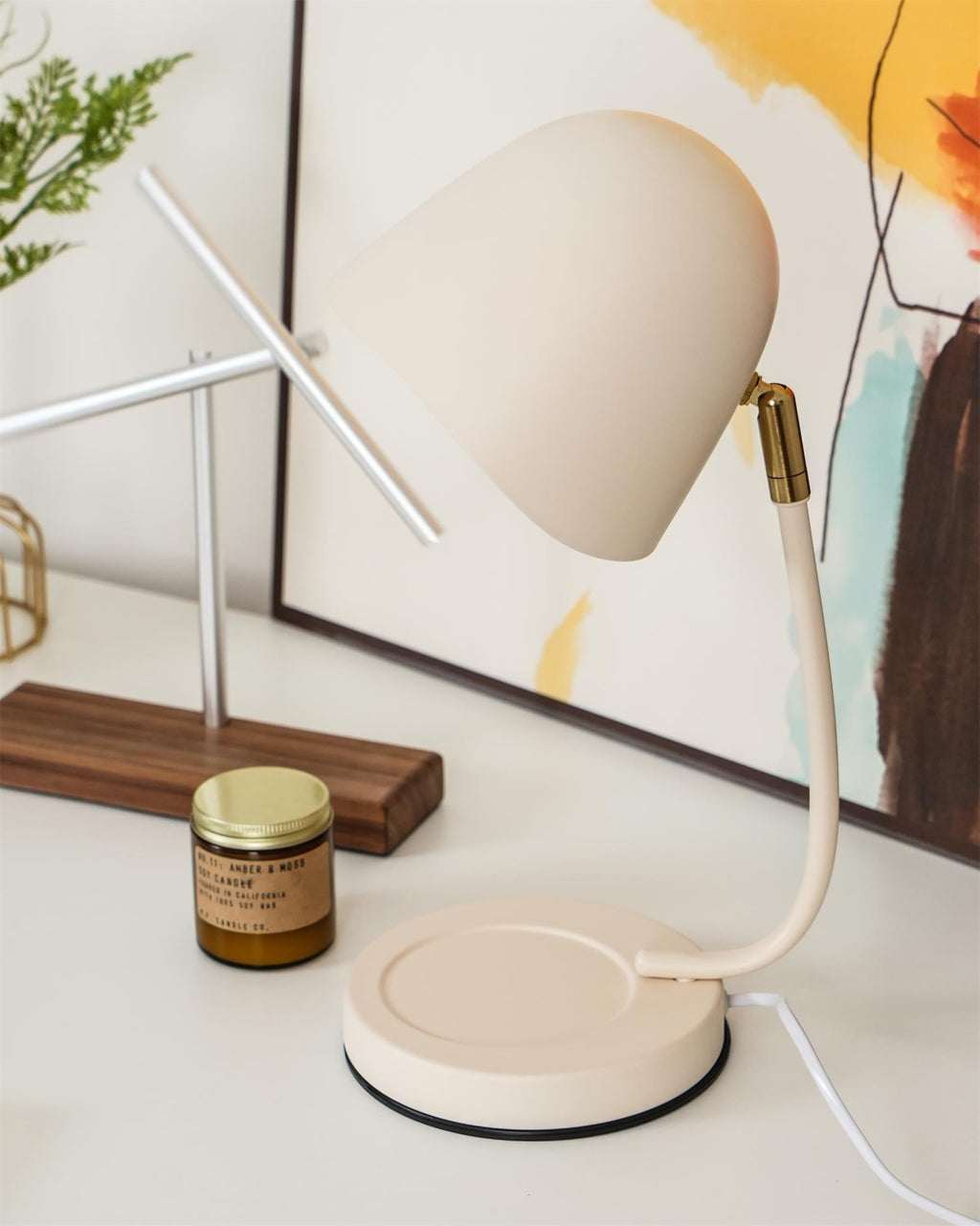 Eggshell Candle Warmer Lamp