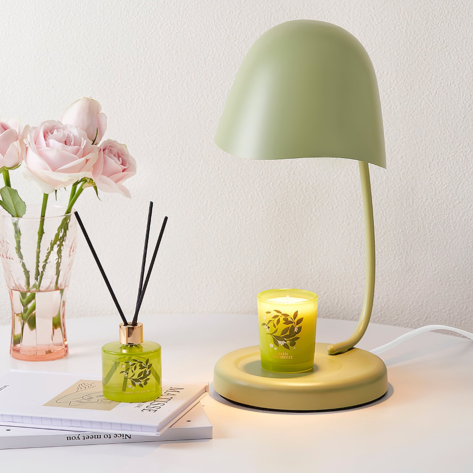 Eggshell Candle Warmer Lamp