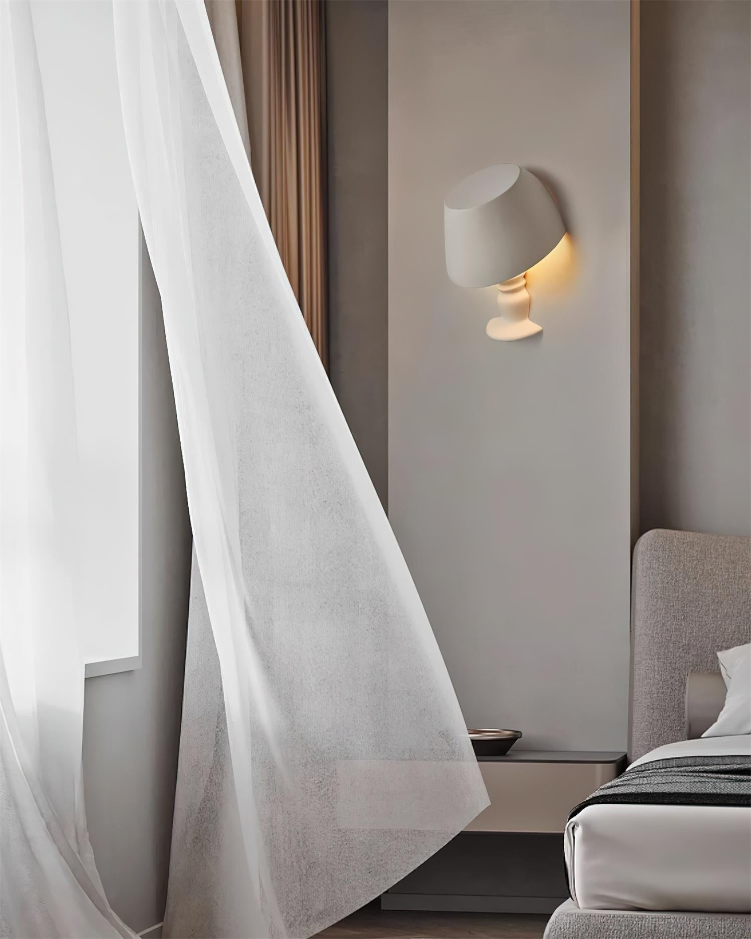 Eliya Plaster Recessed Wall Light