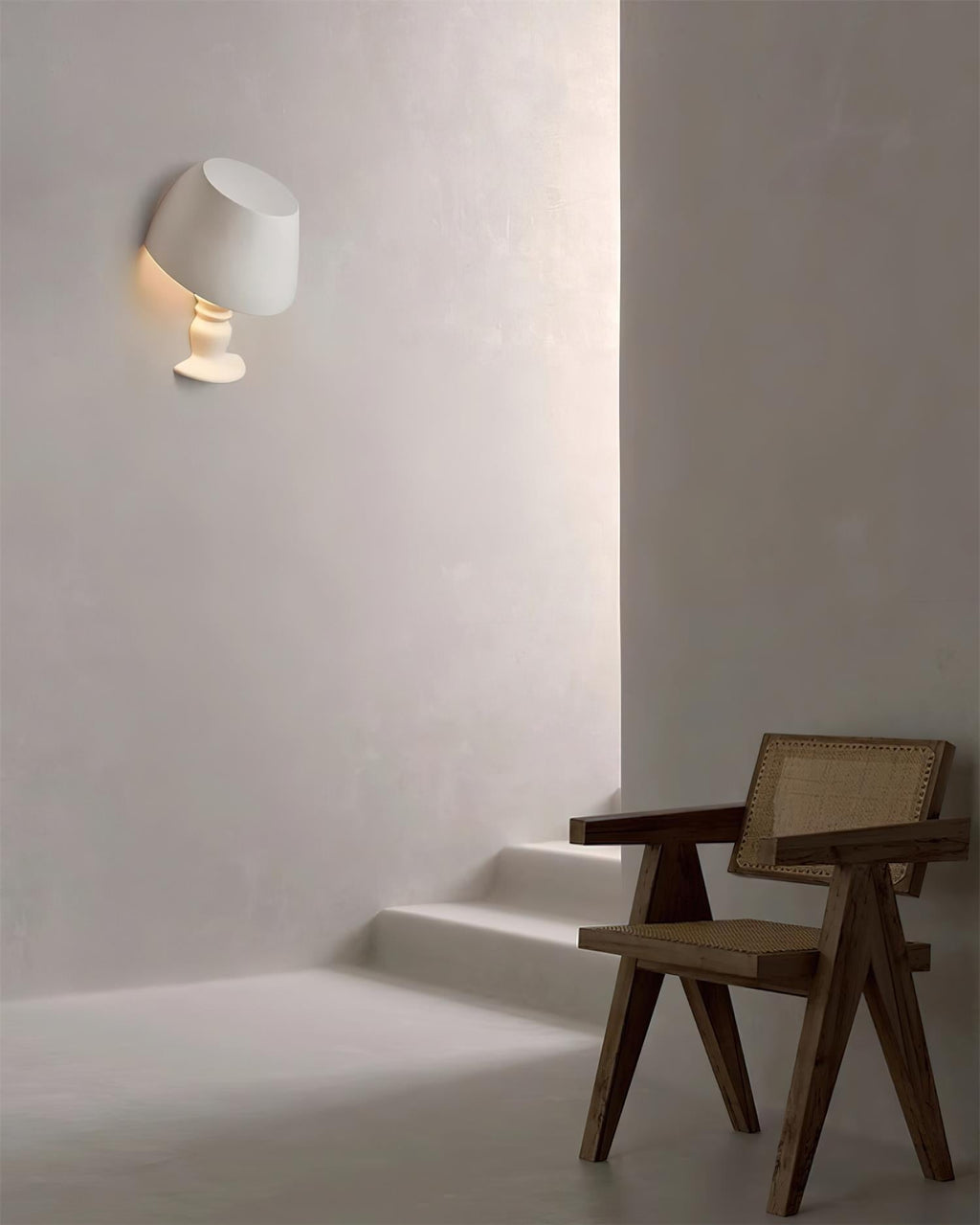 Eliya Plaster Recessed Wall Light