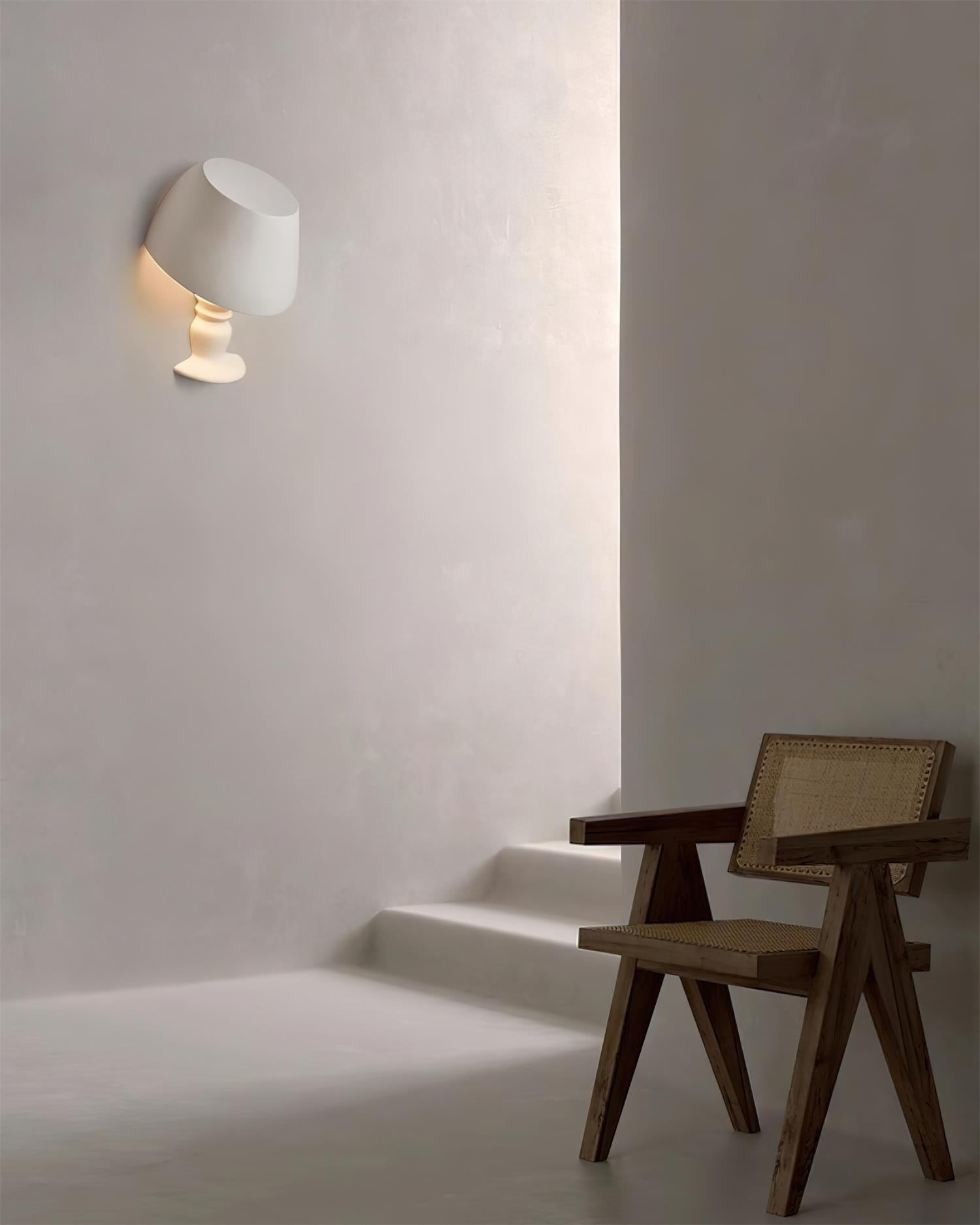 Eliya Plaster Recessed Wall Light