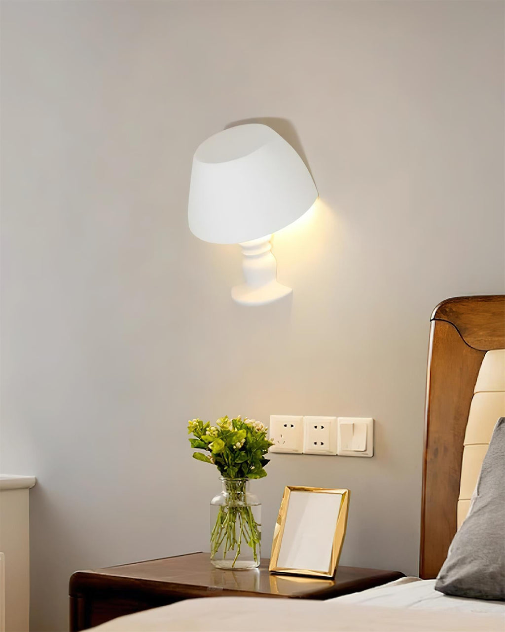 Eliya Plaster Recessed Wall Light