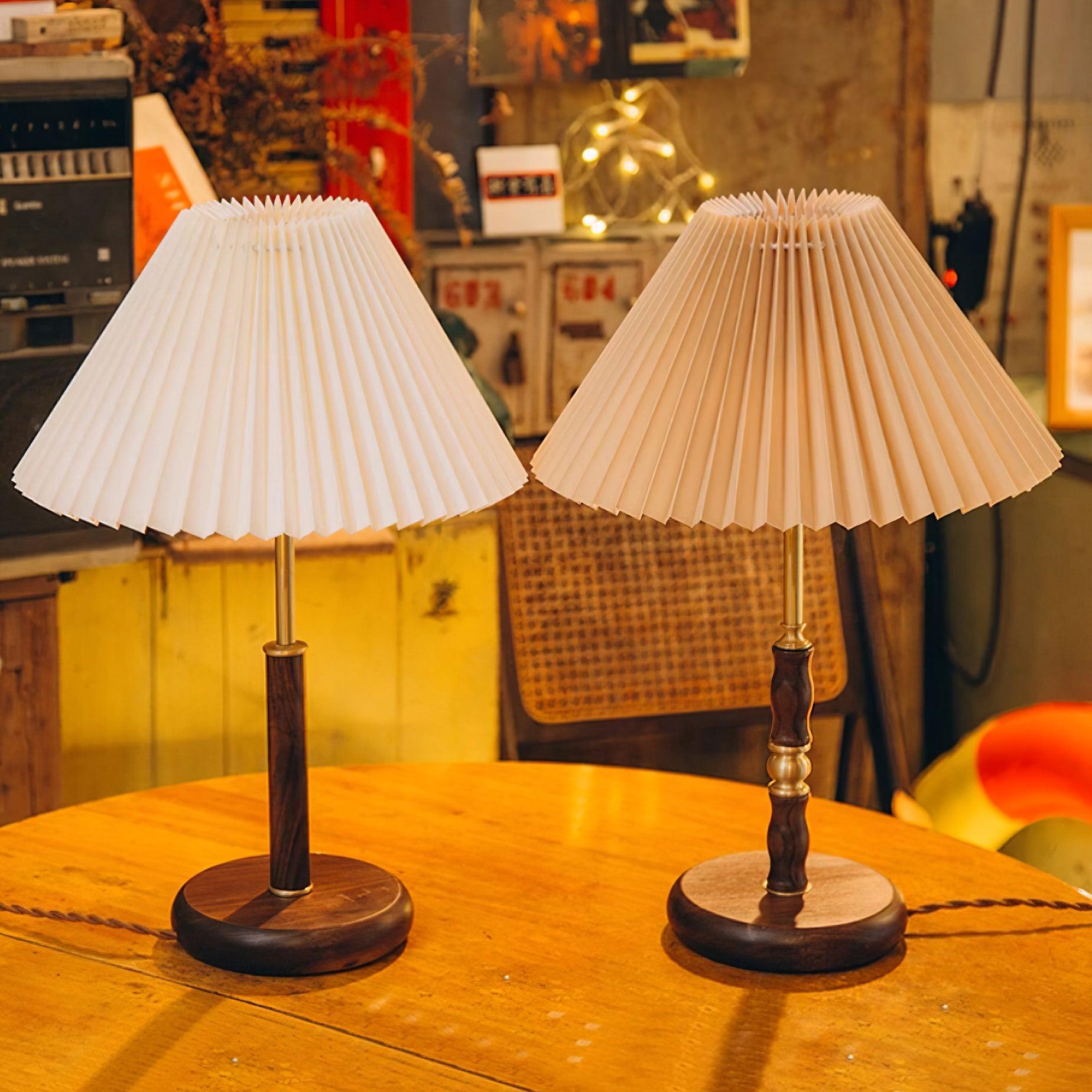 Ella Pleated Table Lamp