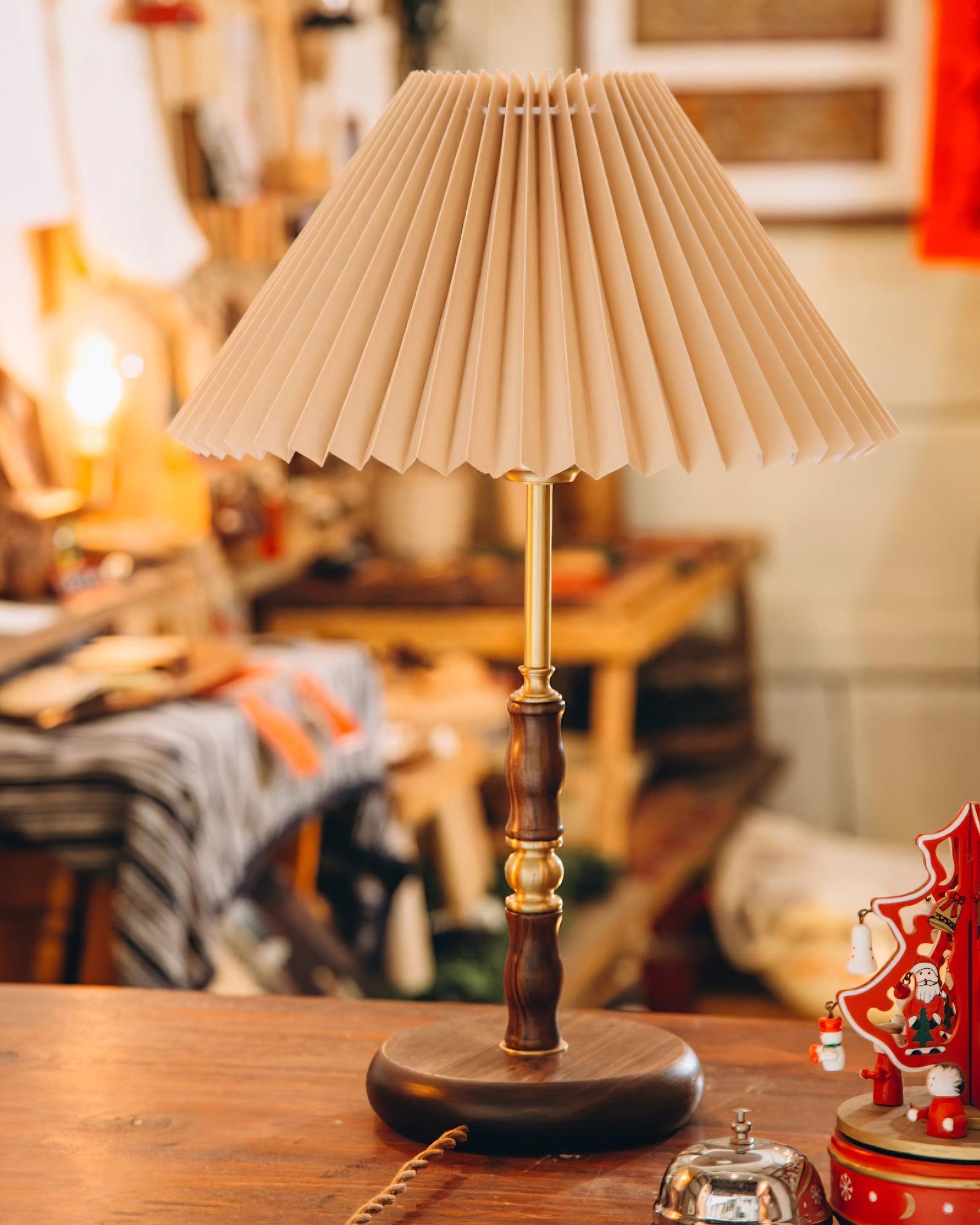 Ella Pleated Table Lamp