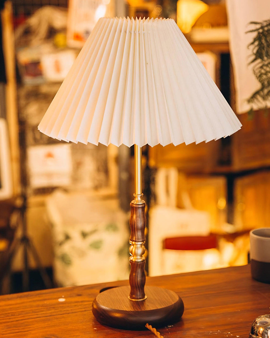 Ella Pleated Table Lamp