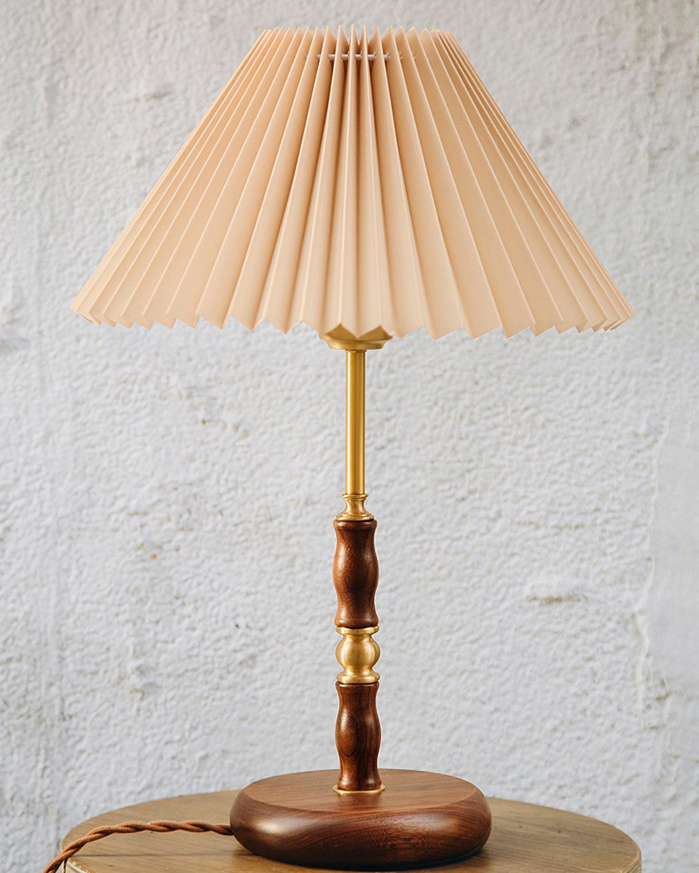 Ella Pleated Table Lamp